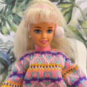 Skipper from 1995 Barbie Winter Holiday Gift Set